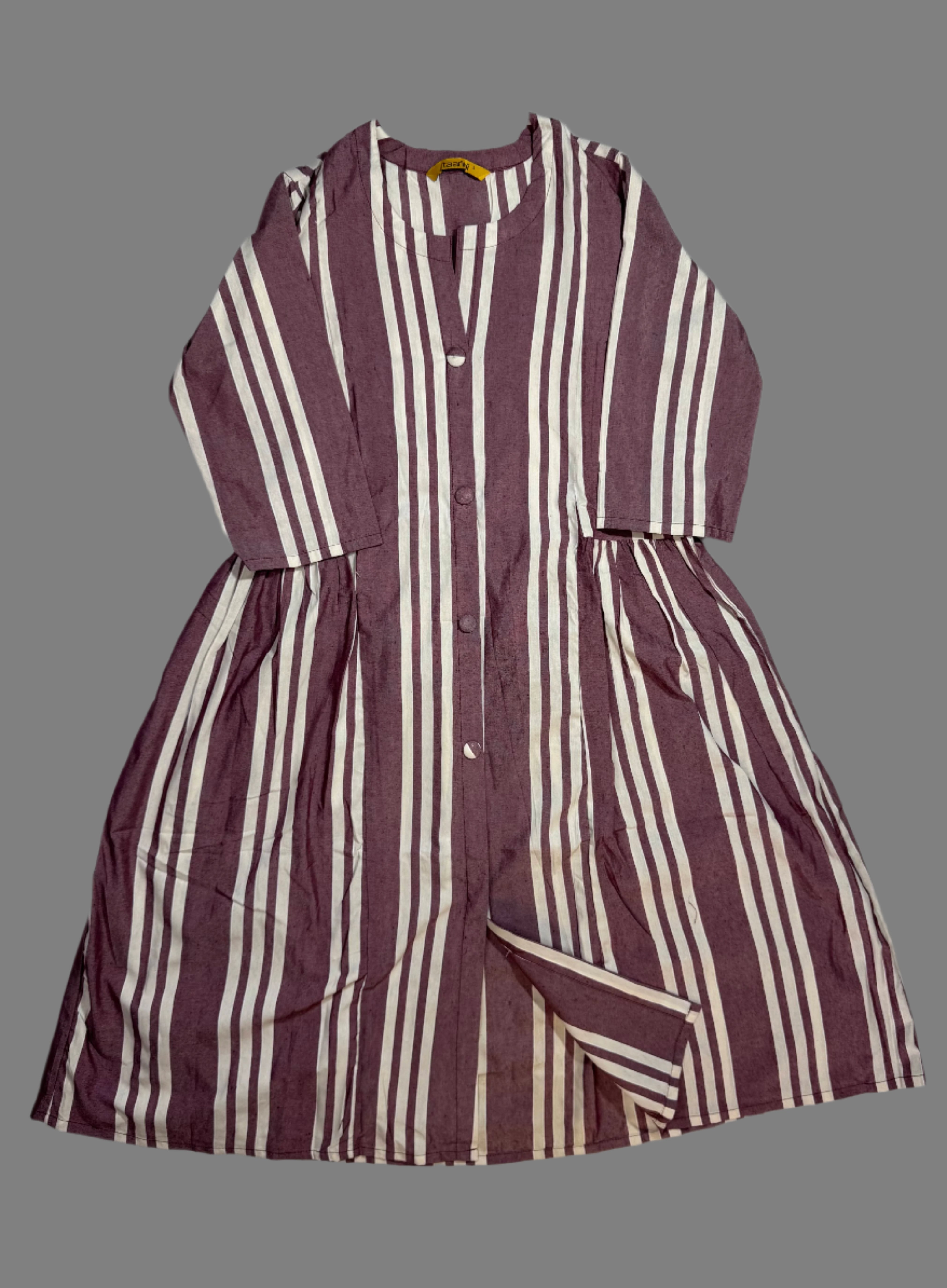 "Elegant and Trendy Striped Kurtis for Women – Perfect for Any Occasion"